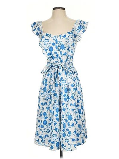 Pre-owned Gal Meets Glam Casual Dress In Blue