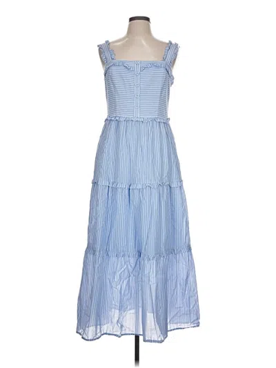 Pre-owned Gal Meets Glam Casual Dress In Blue