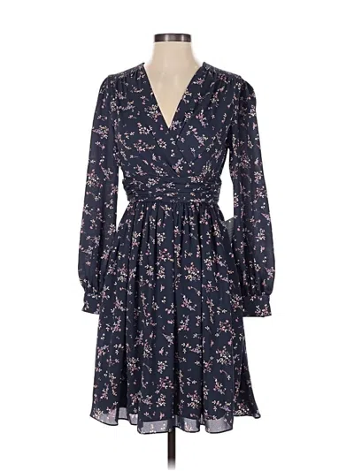 Pre-owned Gal Meets Glam Casual Dress In Blue