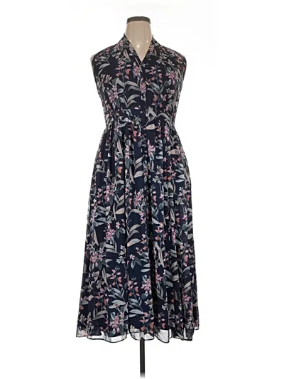 Pre-owned Gal Meets Glam Casual Dress In Blue