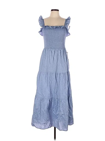 Pre-owned Gal Meets Glam Casual Dress In Blue