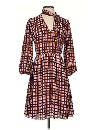 Pre-owned Gal Meets Glam Casual Dress In Brown