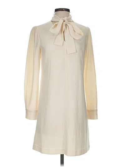 Pre-owned Gal Meets Glam Casual Dress In Ivory