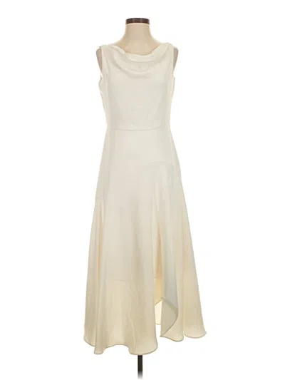Pre-owned Gal Meets Glam Casual Dress In Ivory