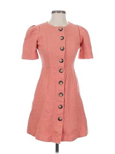 Pre-owned Gal Meets Glam Casual Dress In Pink