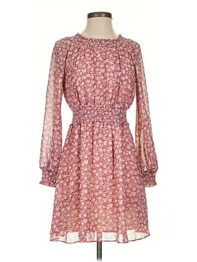 Pre-owned Gal Meets Glam Casual Dress In Pink