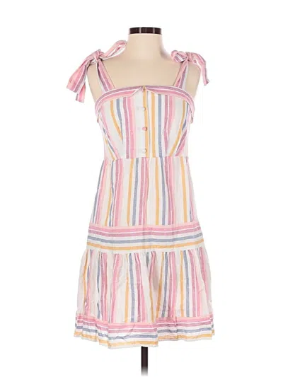Pre-owned Gal Meets Glam Casual Dress In Pink