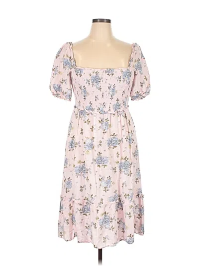 Pre-owned Gal Meets Glam Casual Dress In Pink