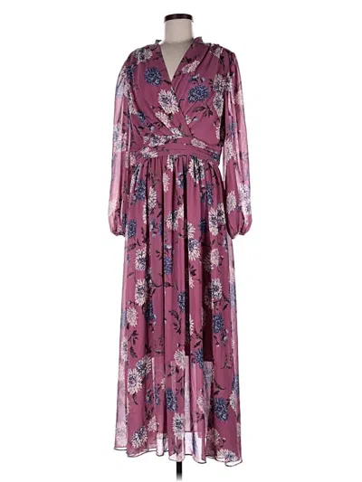 Pre-owned Gal Meets Glam Casual Dress In Purple