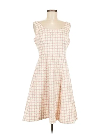 Pre-owned Gal Meets Glam Casual Dress In White