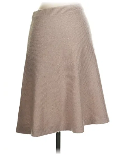 Pre-owned Gal Meets Glam Casual Skirt In Tan