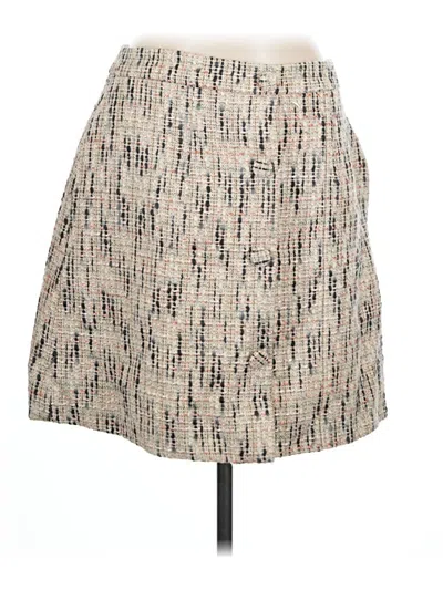 Pre-owned Gal Meets Glam Casual Skirt In Tan