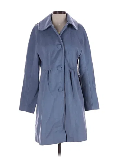 Pre-owned Gal Meets Glam Coat In Blue