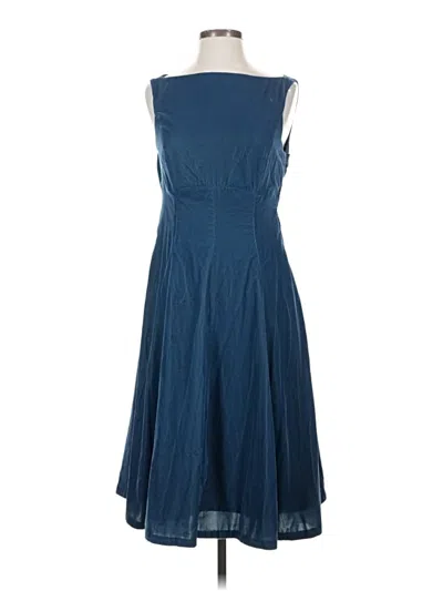 Pre-owned Gal Meets Glam Cocktail Dress In Blue