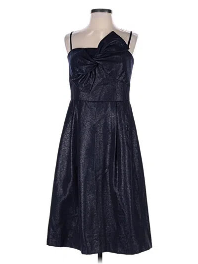 Pre-owned Gal Meets Glam Cocktail Dress In Blue