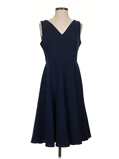 Pre-owned Gal Meets Glam Cocktail Dress In Blue