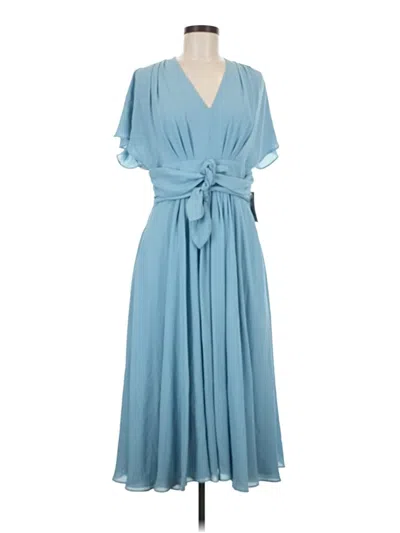 Pre-owned Gal Meets Glam Cocktail Dress In Blue