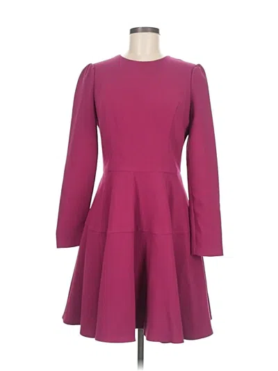 Pre-owned Gal Meets Glam Cocktail Dress In Burgundy