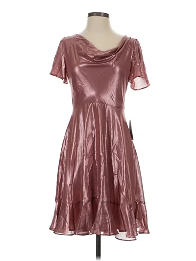 Pre-owned Gal Meets Glam Cocktail Dress In Burgundy