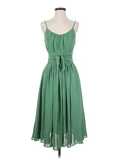Pre-owned Gal Meets Glam Cocktail Dress In Green