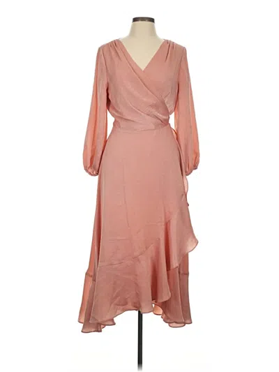 Pre-owned Gal Meets Glam Cocktail Dress In Pink