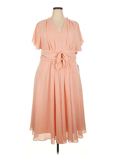 Pre-owned Gal Meets Glam Cocktail Dress In Pink