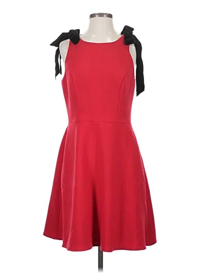 Pre-owned Gal Meets Glam Cocktail Dress In Red