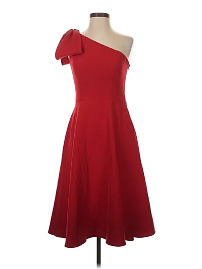 Pre-owned Gal Meets Glam Cocktail Dress In Red