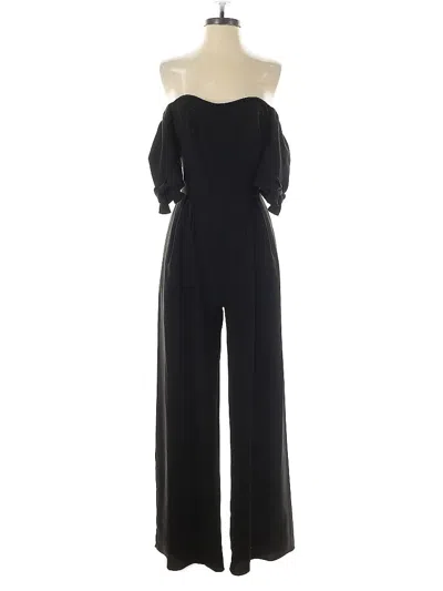Pre-owned Gal Meets Glam Jumpsuit In Black