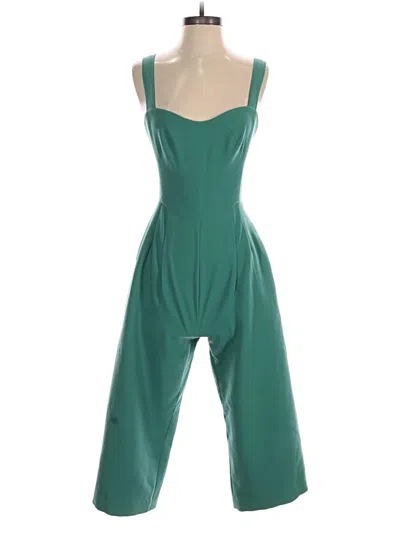 Pre-owned Gal Meets Glam Jumpsuit In Green