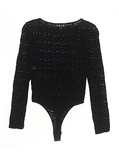 Pre-owned Gala Bodysuit In Black