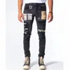 Gala Men's Decadence Denim Jean In Jet Black/combo In Black