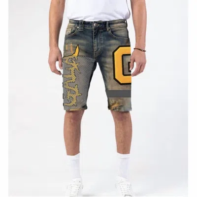 Gala Men's Imperial Shorts In Vintage/gold/black In Blue