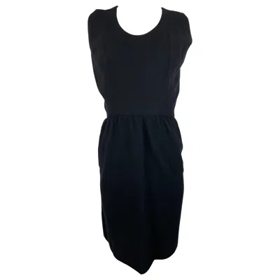 Pre-owned Galanos Black Mini Dress