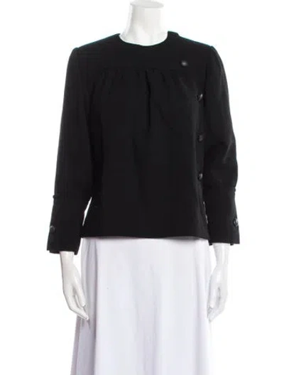 Pre-owned Galanos Vintage 1980's Evening Jacket In Black