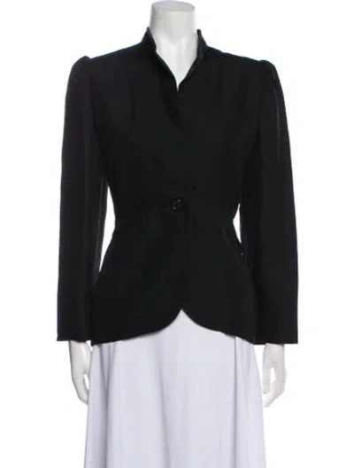 Pre-owned Galanos Vintage 1980's Evening Jacket In Black