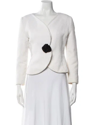 Pre-owned Galanos Vintage 1980's Evening Jacket In Multi