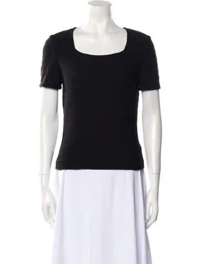 Pre-owned Galanos Vintage 1980's T-shirt In Brown