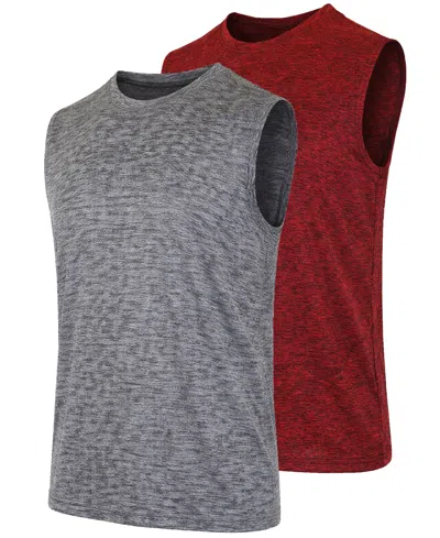 Galaxy By Harvic Galaxy Kick Start Gear Men's Crewneck T-shirt, 2-pack In Multi