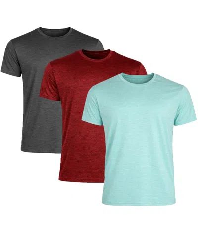 Galaxy By Harvic Galaxy Kick Start Gear Men's Crewneck T-shirt, 3-pack In Multi