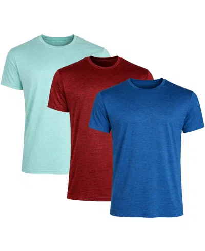 Galaxy By Harvic Galaxy Kick Start Gear Men's Crewneck T-shirt, 3-pack In Multi