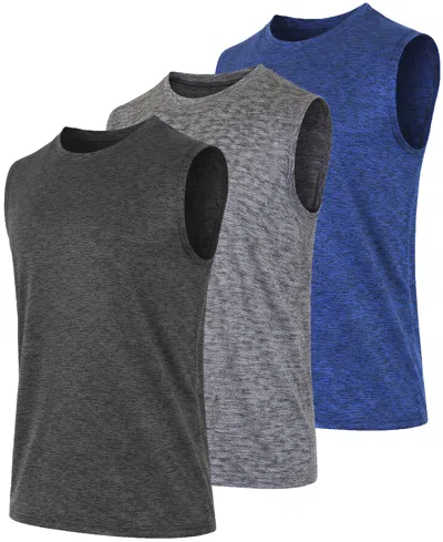 Galaxy By Harvic Galaxy Kick Start Gear Men's Crewneck T-shirt, 3-pack