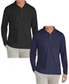 Galaxy By Harvic Men's 2-pack Jump Start Modern Fit Polo Shirt In Multi