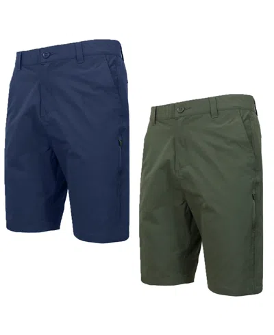 Galaxy By Harvic Men's 2-pack Slim Fit Cargo Shorts In Multi