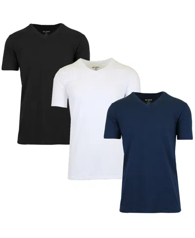 Galaxy By Harvic Men's 3-pack Short Sleeve Stretch T-shirt