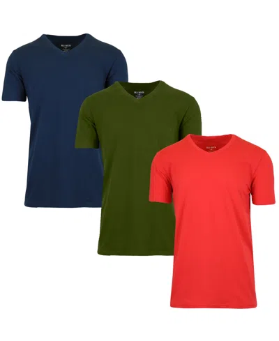 Galaxy By Harvic Men's 3-pack Short Sleeve Stretch T-shirt