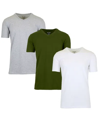 Galaxy By Harvic Men's 3-pack Short Sleeve Stretch T-shirt