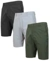 Galaxy By Harvic Men's 3-pack Slim Fit Short In Multi