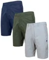 Galaxy By Harvic Men's 3-pack Slim Fit Short In Multi