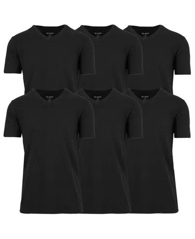 Galaxy By Harvic Men's 6-pack Short Sleeve Stretch T-shirt